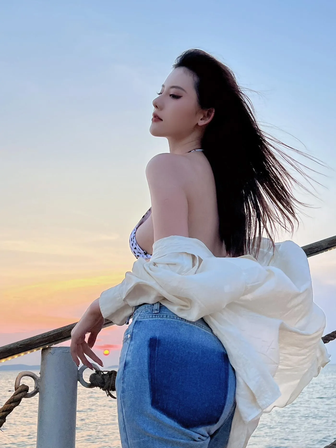 就是阿朱啊 – NO.07 5月微密圈 紫色纱裙美人鱼 [67P]插图4